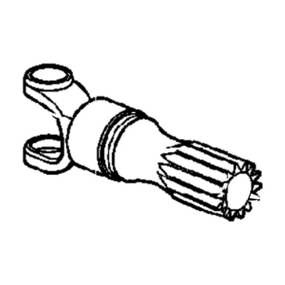 R271433 Final Drive Universal Joint Yoke Fits John Deere Tractor
