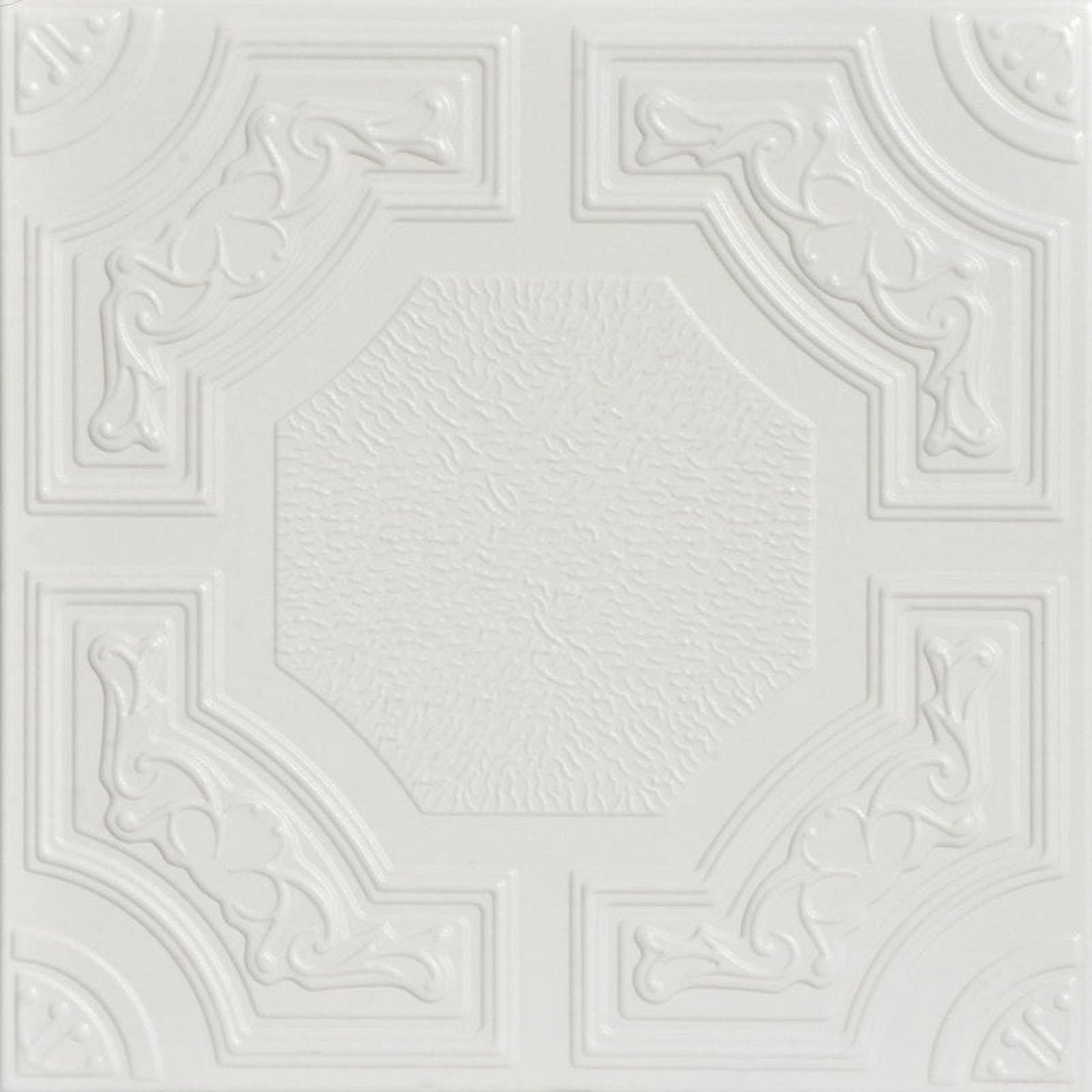 R28C-Evergreen Foam Glue-up Ceiling Tile in Dove White (21.6 Sq.ft ...