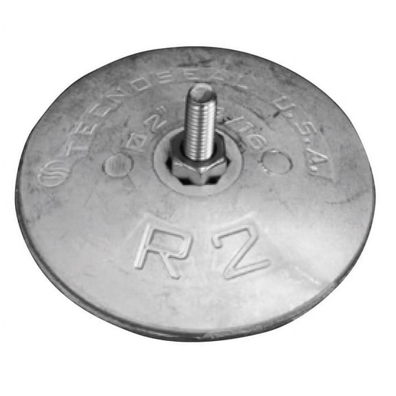Tecnoseal R2AL Rudder Anode - Aluminum - 2-13/16" Diameter