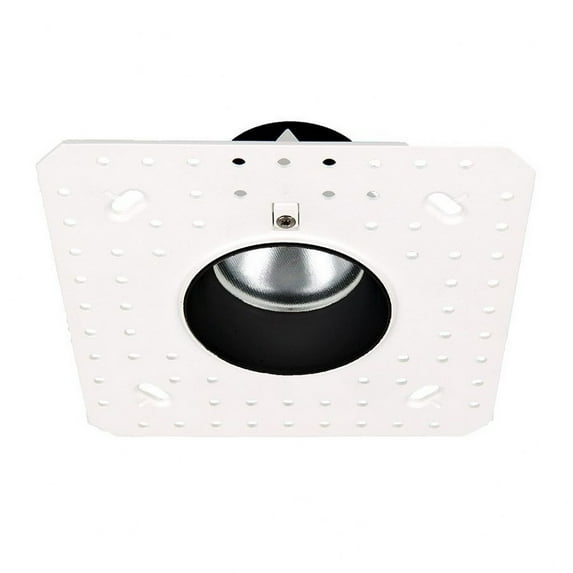 R2ARDL-F930-BK-WAC Lighting-Aether-15W 40 degree 1 LED Round Invisible Trim in Functional Style-5.88 Inches Wide by 2.5 Inches High-Black Finish-3000