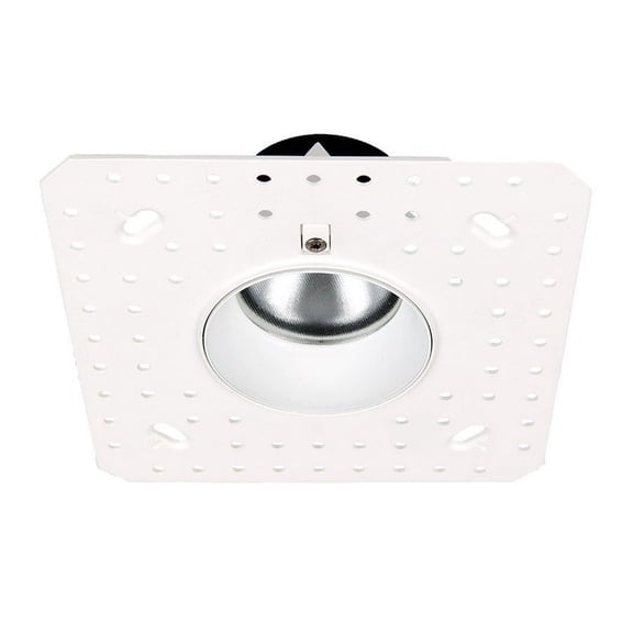 R2ARDL-F930-WT-WAC Lighting-Aether-15W 40 degree 1 LED Round Invisible Trim in Functional Style-5.88 Inches Wide by 2.5 Inches High-White Finish-3000