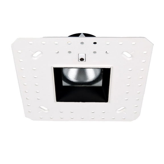 R2ASDL-F827-BK-WAC Lighting-Aether - 2 Inch 15W 40 degree 1 LED Square Invisible Trim with LED Light Engine-Black Finish-2700 Color Temperature-85