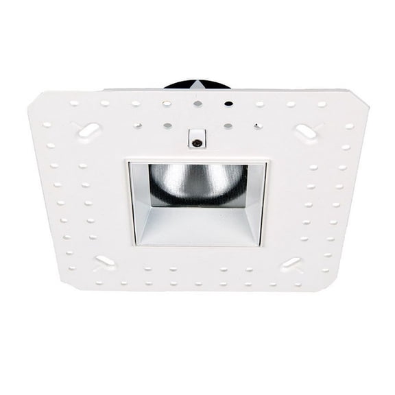 R2ASDL-W830-WT-WAC Lighting-Aether - 2 Inch 15W 50 degree 1 LED Square Invisible Trim with LED Light Engine-White Finish-3000 Color Temperature-85