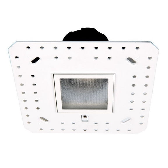 R2ASWL-A827-WT-WAC Lighting-Aether-15W 50 degree 1 LED Square Wall Wash Invisible Trim in Functional Style-5.88 Inches Wide by 2.5 Inches High-White