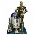 thumbnail image 1 of R2D2 & C3PO - Star Wars Classics Retouched Cardboard Standup, 1 of 1