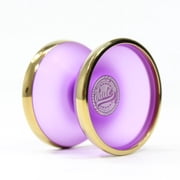 R2FG Jade Yo-Yo - Polycarbonate with Stainless Steel Rings - Organic YoYo Purple