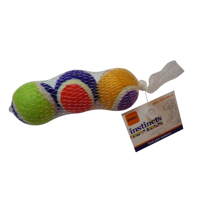 R2P Fetch Balls for Dogs, Small, Multicolored 3 pack.