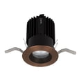 thumbnail image 1 of R2RD1T-N930-CB-WAC Lighting-Volta 2 Inch 1 LED Shallow Regressed Round Trim-Copper Bronze Finish-25 Beam Spread-3000 Color Temperature-90 Color, 1 of 6