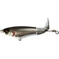 thumbnail image 1 of R2S Whopper Plopper 110 Chrome Black Hard Plastic Fishing Lure, 1 of 4