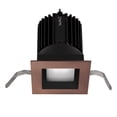 thumbnail image 1 of R2SD1T-N927-CB-WAC Lighting-Volta 2 Inch 1 LED Square Shallow Regressed Trim-Copper Bronze Finish-25 Beam Spread-2700 Color Temperature-90 Color, 1 of 6