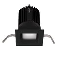 thumbnail image 1 of R2SD1T-S835-BK-WAC Lighting-Volta 2 Inch 1 LED Square Shallow Regressed Trim-Black Finish-12 Beam Spread-3500 Color Temperature-85 Color Rendering, 1 of 6