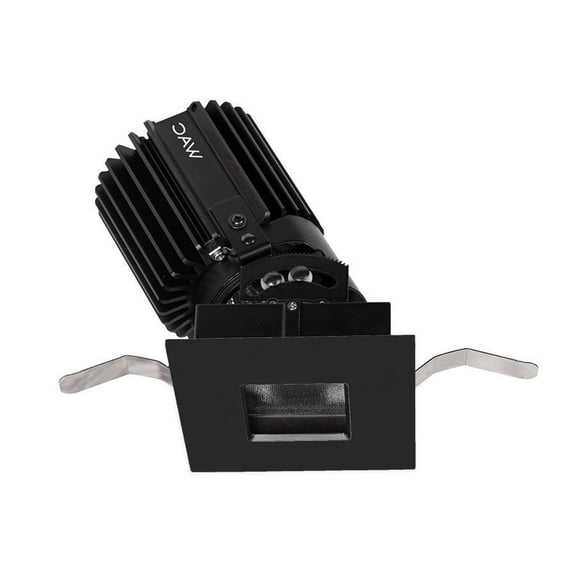 R2SPT-S927-BK-WAC Lighting-Volta 2 Inch 1 LED Square Adjustable Pinhole Trim-Black Finish-12 Beam Spread-2700 Color Temperature-90 Color Rendering