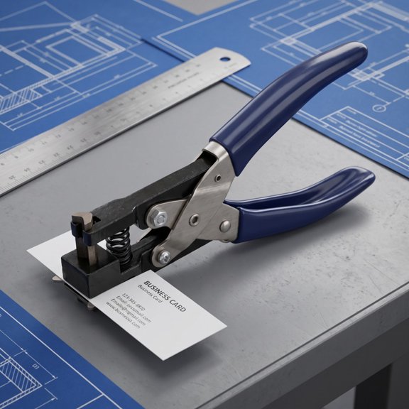 R3 Rounded Corner Punch Pliers, 3mm Radius Heavy Duty Rounded Corner Pliers, PVC Card/Business Card Rounded Corner Cutting Pliers, Document Rounded Corner Punching Tool