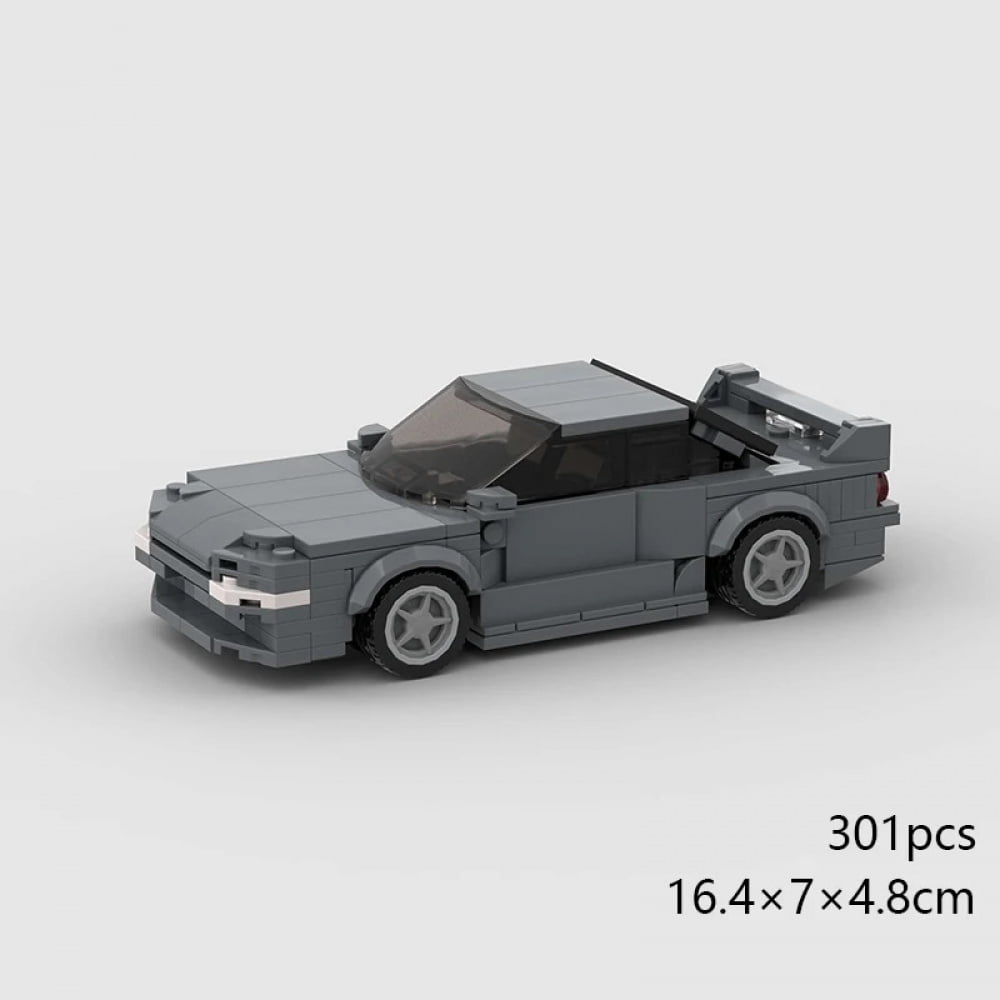 R32 MOC Car Technical GT-R Speed Champions Super Race F1 Vehicle Model ...