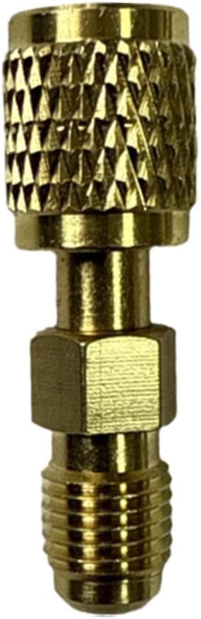 R32 R454B Brass Adapter,1/4