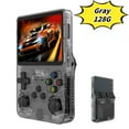 thumbnail image 1 of R36S open source handheld game console, large screen, large memory, large battery,gray,128G, 1 of 12