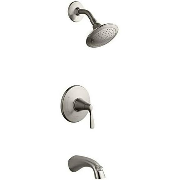 Kohler Mistos Bath/Shower Faucet R37028-4G-BN - Single Lever, Brushed Nickel - 1 Piece