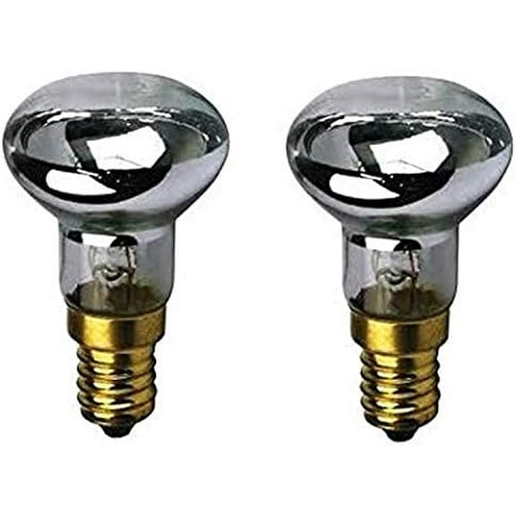 R39 E17 Ferrofluid Lava Lamp Replacement Bulb 15 Watt Reflector Type (2 Pack)$$Tools