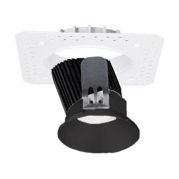 R3ARWL-A840-BK-WAC Lighting-Aether-15.5W 4000K 85CRI 50 degree 1 LED Round Wall Wash Invisible Trim in Functional Style-5.13 Inches Wide by 3.5 Inches