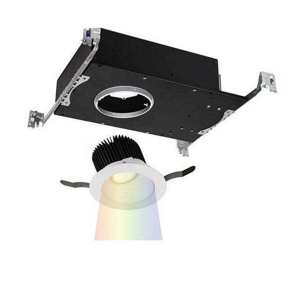R3ARWT-A835-WT-WAC Lighting-Aether-22.5W 50 degree 1 LED Round Trim in Contemporary Style-5.13 Inches Wide by 3.5 Inches High-White Finish-3500 Color