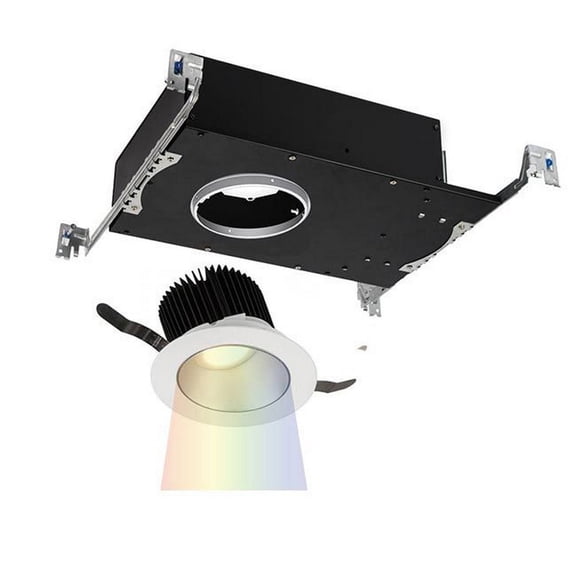 R3ARWT-A927-HZWT-WAC Lighting-Aether-22.5W 50 degree 1 LED Round Trim in Contemporary Style-5.13 Inches Wide by 3.5 Inches High-Haze/White Finish-2700