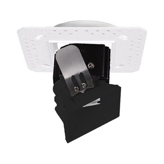 R3ASAL-F840-BK-WAC Lighting-Aether-15.5W 4000K 85CRI 50 degree 1 LED Square Adjustable Invisible Trim in Functional Style-5.25 Inches Wide by 3.88