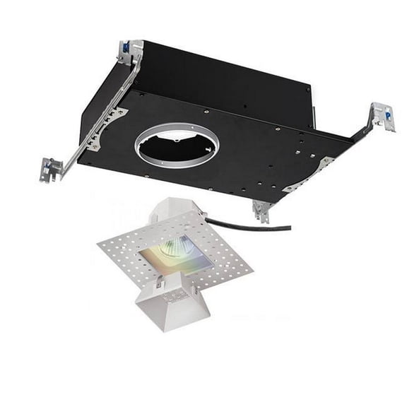 R3ASDL-F827-HZ-WAC Lighting-Aether-22.5W 40 degree 1 LED Square Invisible Trim in Contemporary Style-5.25 Inches Wide by 3.88 Inches High-Haze