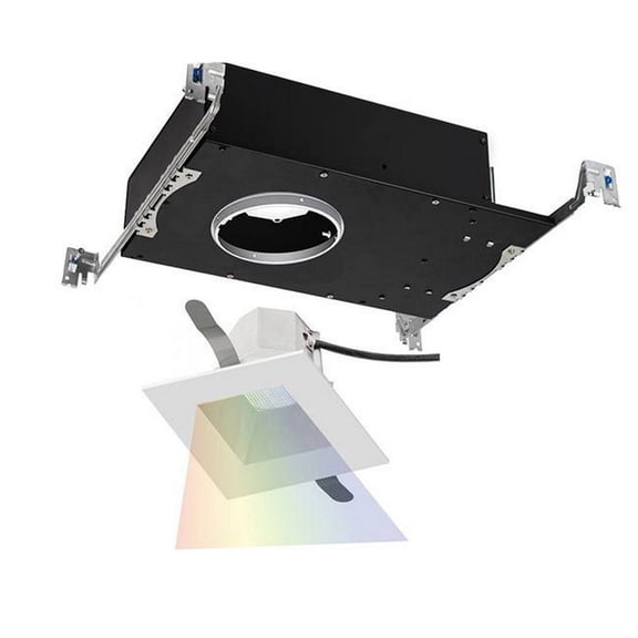 R3ASDT-F830-HZWT-WAC Lighting-Aether-22.5W 40 degree 1 LED Square Trim in Contemporary Style-5.25 Inches Wide by 3.88 Inches High-Haze/White