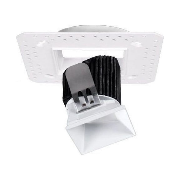 R3ASWL-A927-HZ-WAC Lighting-Aether-15.5W 2700K 90CRI 50 degree 1 LED Square Wall Wash Invisible Trim in Functional Style-5.13 Inches Wide by 3.5