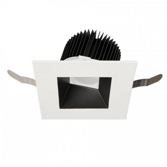 R3ASWT-A830-BKWT-WAC Lighting-Aether-22.5W 50 degree 1 LED Square Trim in Contemporary Style-5.13 Inches Wide by 3.5 Inches High-Black-White