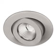 thumbnail image 1 of R3BRA-F930-BN-WAC Lighting-Oculux-11W 50 degree 90CRI 1 LED Round Adjustable Trim in Contemporary Style-4.75 Inches Wide by 4 Inches High-Brushed, 1 of 2
