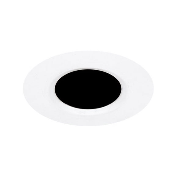 R3CRPL-WT-WAC Lighting-Oculux Architectural-1 LED Round Pinhole Invisible Trim in Functional Style-3.44 Inches Wide by 0.88 Inches High