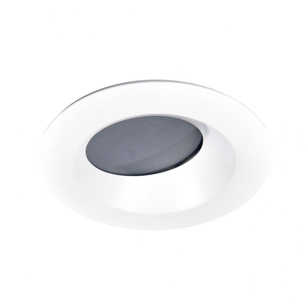 White Aluminum 4.75'' LED Round Wall Wash Trim