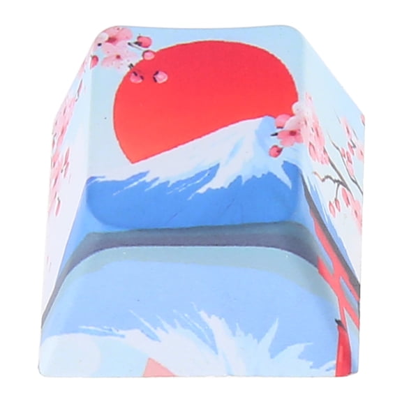 R4 Height Keycap Cherry Profile Dip Dye Sculpture PBT Keyboard Keycap for Mechanical Keyboard Etched Mount Keycap