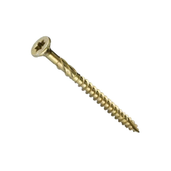 GRK R4 Screw - #8 x 1-1/4 in Construction Screw  Construction & DIY Use, Standard Hardware Spec