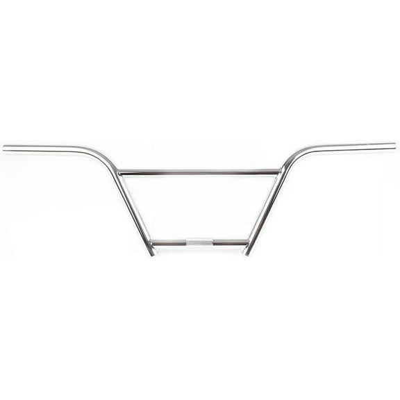 R4 WD BMX 4 Piece Wide Handlebar 7" Rise, Chrome