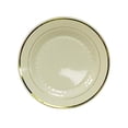 thumbnail image 1 of R40075GLD PE 7.5 in. Ivory Regal Plate Gold Trim - Case of 120, 1 of 1