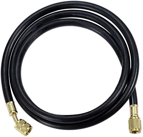 Tuyau De Charge R410A AC 59 Pouces - Flexible HVAC Avec Raccords 1/4 SAE, Pression 800 PSI Pour R410A R22 R134A