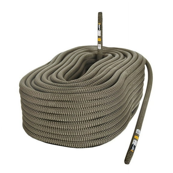 Singing Rock Route 44 10.5mm Static NFPA Rope - 150' Olive Khaki