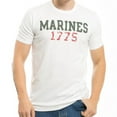 thumbnail image 1 of R52-MAR-WHT-05 Seal Beach, Applique Military T-Shirts, Marines, White, 2X -Large, 1 of 5