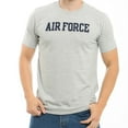 thumbnail image 1 of R54-AIR-HGR-03 Oceanside, Applique Military T-Shirts, Air Force, Heather Grey, Large, 1 of 5