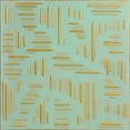thumbnail image 1 of R60 - Country Wheat Foam Glue-up Ceiling Tile in Gold Moss (129.6 Sq.ft / Pack) - 48 Pieces, 1 of 4