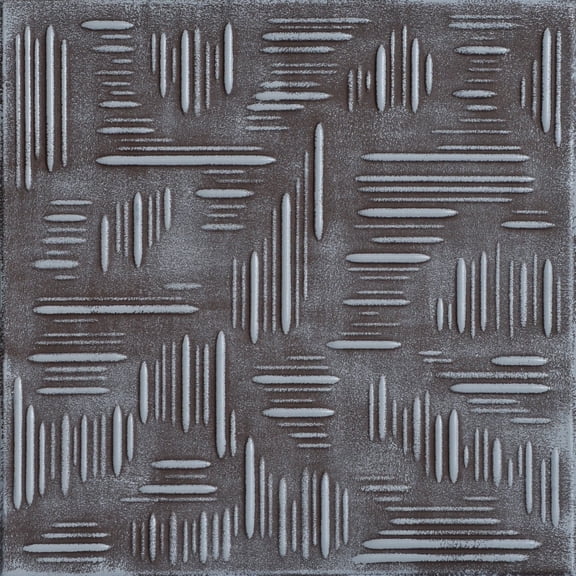 R60 - Country Wheat Foam Glue-up Ceiling Tile in Moss Gray (21.6 Sq.ft / Pack) - 8 Pieces