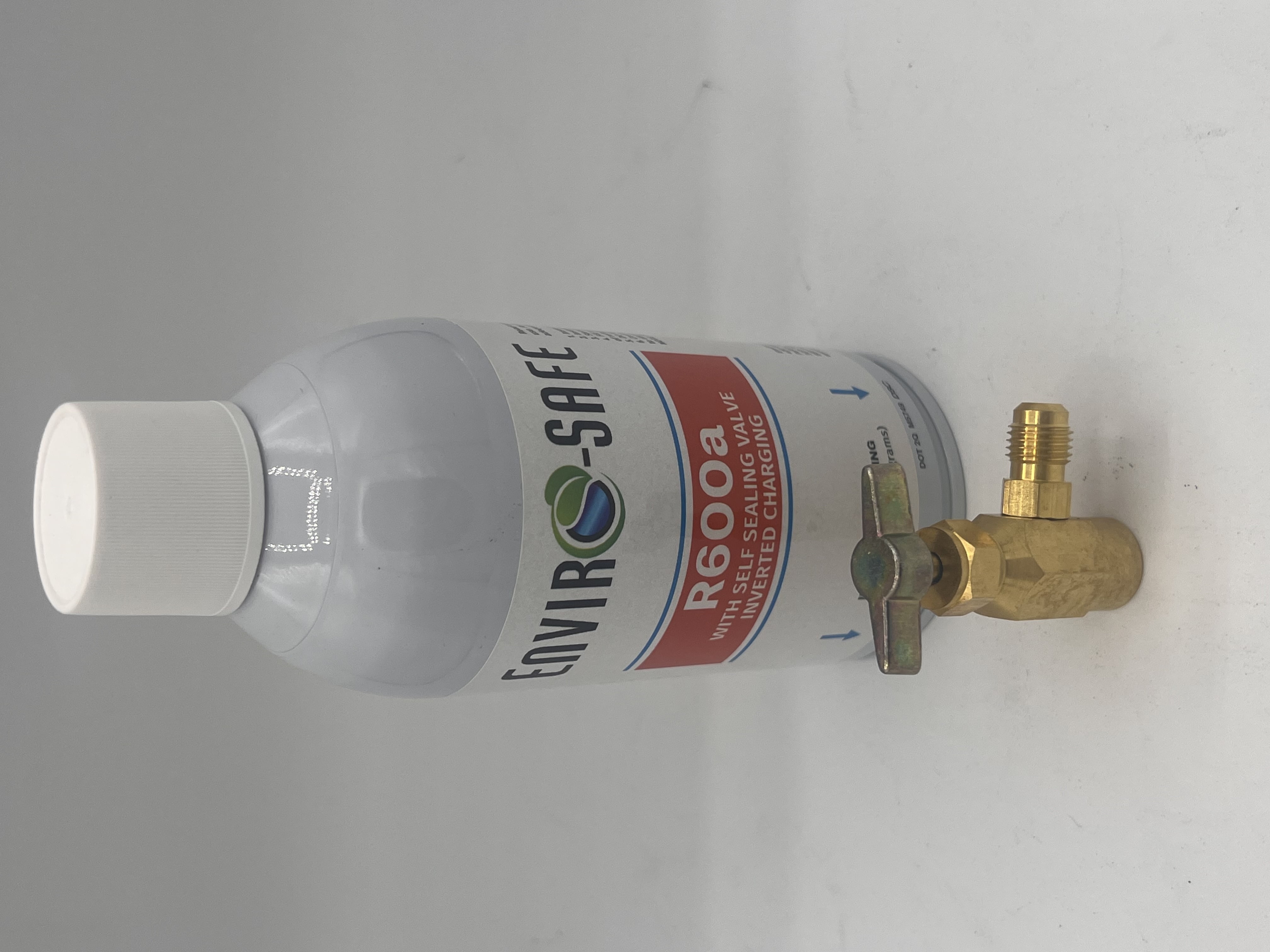 R600a Refrigerant - 1-  6oz Cans - Self Sealing- R600a for HVAC for Use