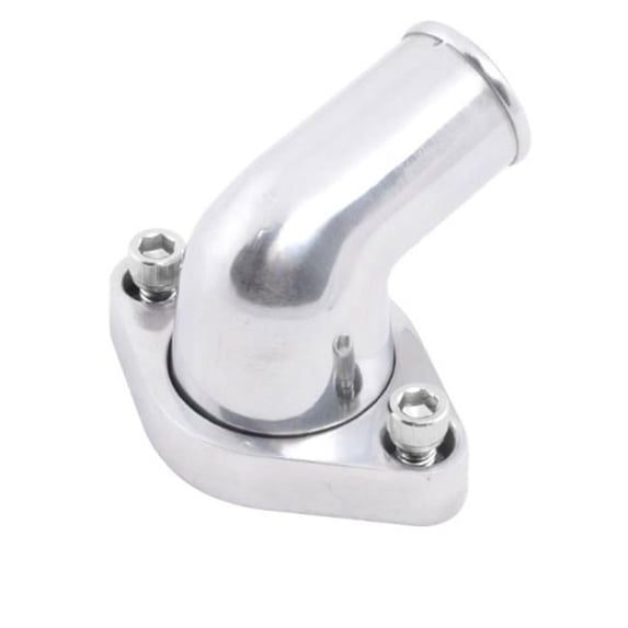 R6015 Aluminum Polished Water Neck for 1966-1975 Chevy Small Block 2nd Generation