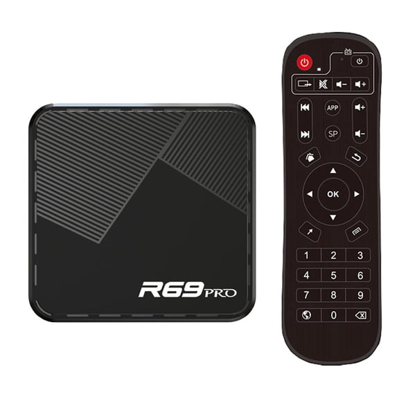 R69PRO Wireless Hdmi Display Adapter 4K Ultra HD Media Player WiFi 6 BT 5.0 32GB Streaming Video for iPhone iPad,Android Tiktok,YouTube Mirroring to TV HD Video Sync