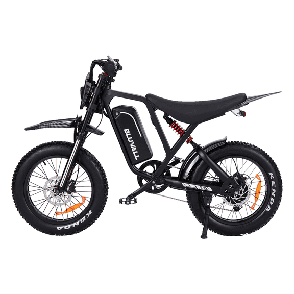 R700 Electric Bike for Adults, 20*4.0 Fat Tire E-Mountain Bicycle,Peak 1500W Motor 52V 25Ah 7-Speed E-Bike UL2849, LCD Display