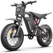 R700 Peak 3000W 20"x4.0 Fat Tire Electric Bike, 52V 25Ah Battery, Off-road E-Bike,E-Mountain bike,for Adults,UL2849