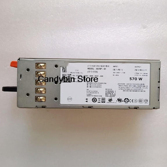 R710 A570P-01/A570P-00/C570A-S0 570W Server Power Supply