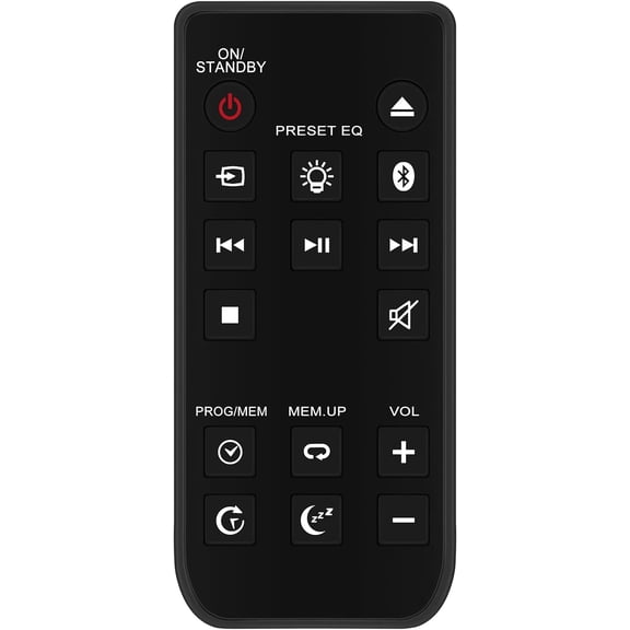 R7115S Replacement Remote Control fit for Blackweb CD Player BWA17AA005